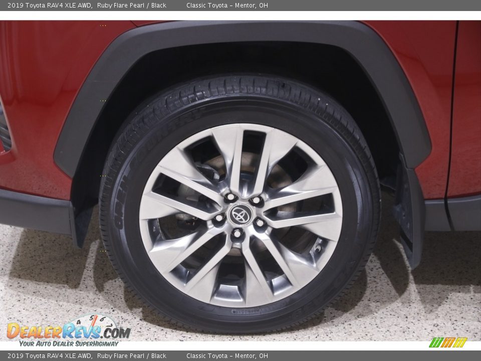 2019 Toyota RAV4 XLE AWD Ruby Flare Pearl / Black Photo #19