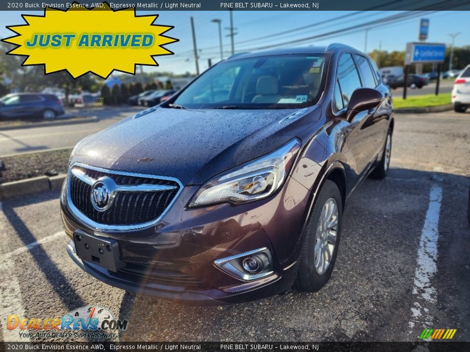 2020 Buick Envision Essence AWD Espresso Metallic / Light Neutral Photo #1