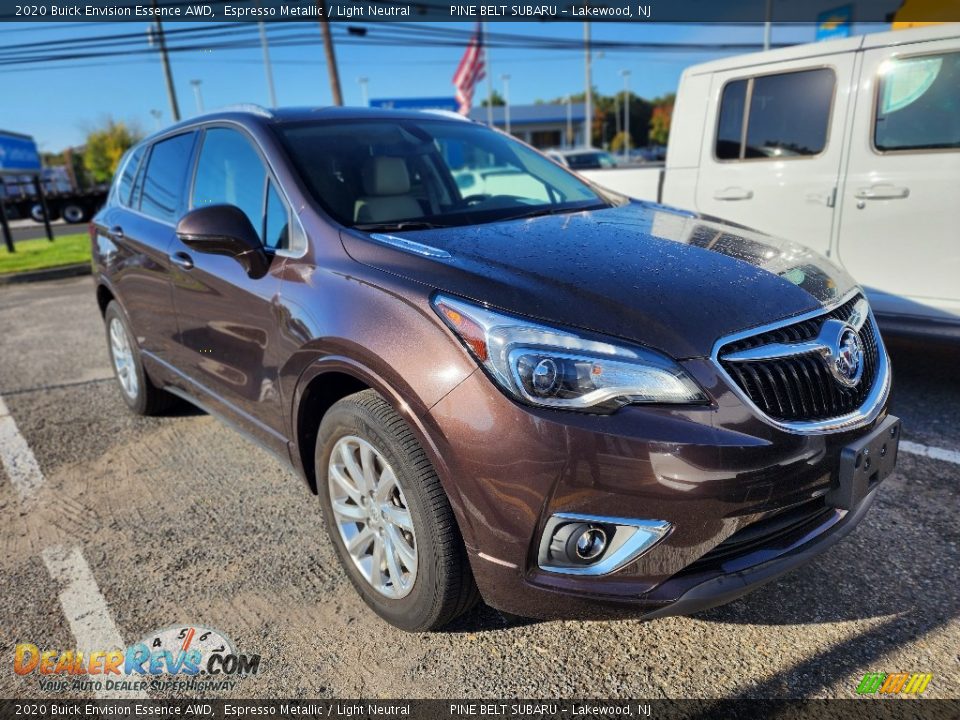 2020 Buick Envision Essence AWD Espresso Metallic / Light Neutral Photo #3