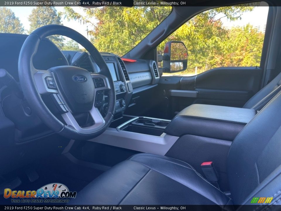 Black Interior - 2019 Ford F250 Super Duty Roush Crew Cab 4x4 Photo #2