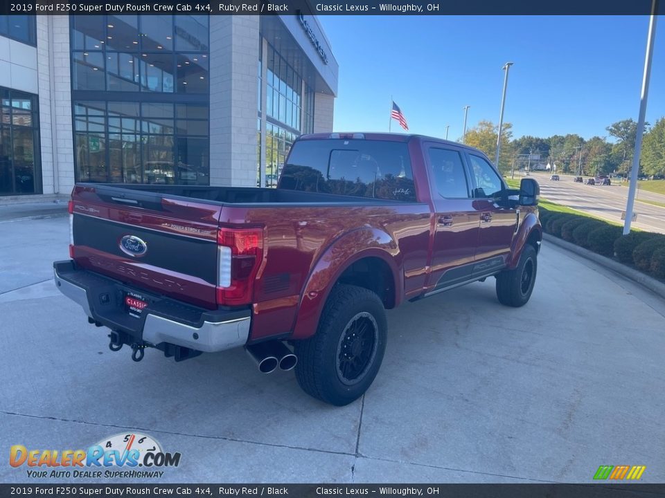 Ruby Red 2019 Ford F250 Super Duty Roush Crew Cab 4x4 Photo #4