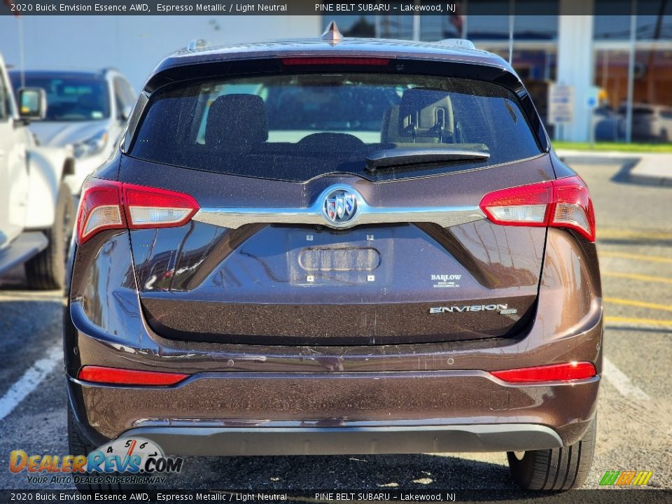 2020 Buick Envision Essence AWD Espresso Metallic / Light Neutral Photo #9