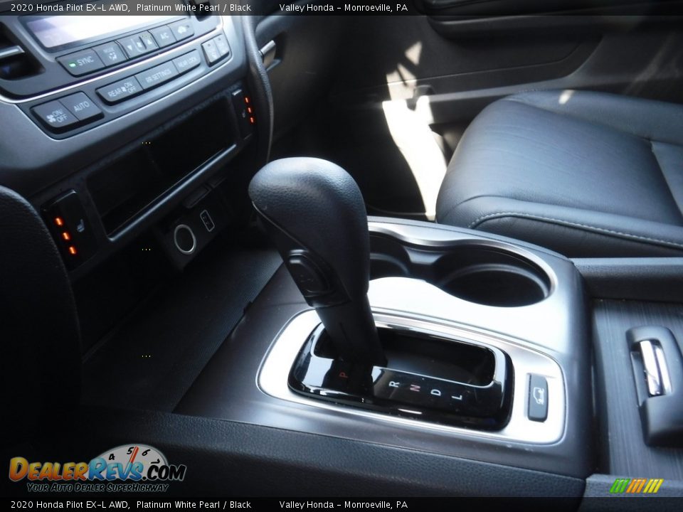 2020 Honda Pilot EX-L AWD Platinum White Pearl / Black Photo #18