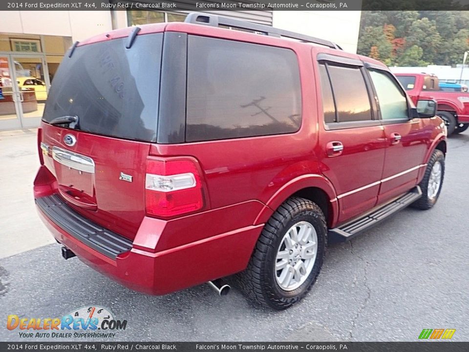 Ruby Red 2014 Ford Expedition XLT 4x4 Photo #2