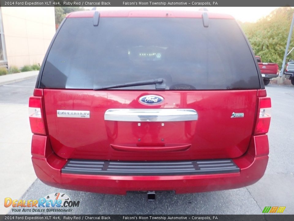 2014 Ford Expedition XLT 4x4 Ruby Red / Charcoal Black Photo #3