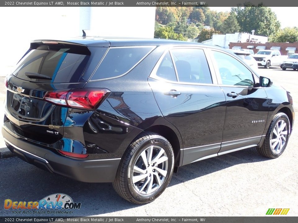 2022 Chevrolet Equinox LT AWD Mosaic Black Metallic / Jet Black Photo #3