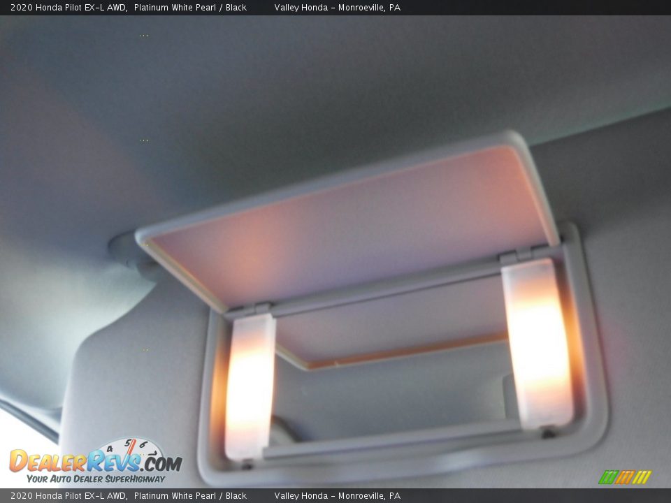 2020 Honda Pilot EX-L AWD Platinum White Pearl / Black Photo #30