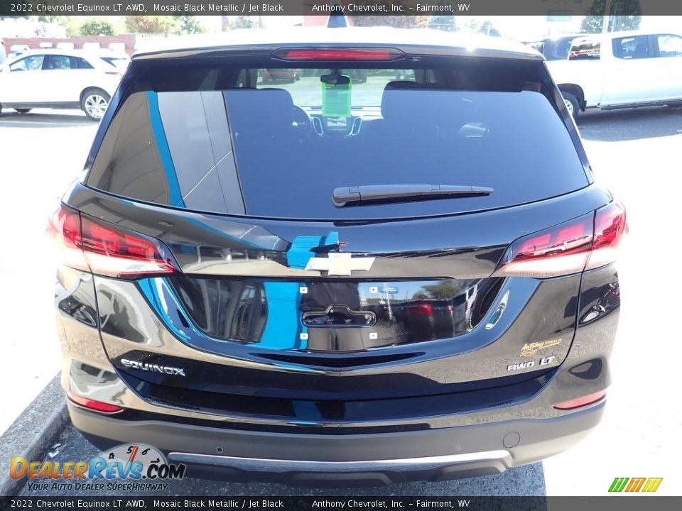 2022 Chevrolet Equinox LT AWD Mosaic Black Metallic / Jet Black Photo #4