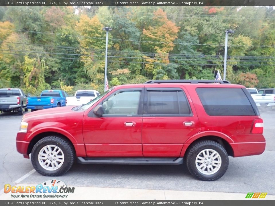 Ruby Red 2014 Ford Expedition XLT 4x4 Photo #6