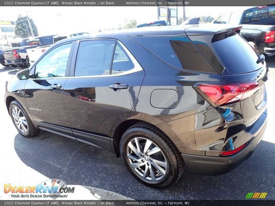 2022 Chevrolet Equinox LT AWD Mosaic Black Metallic / Jet Black Photo #6