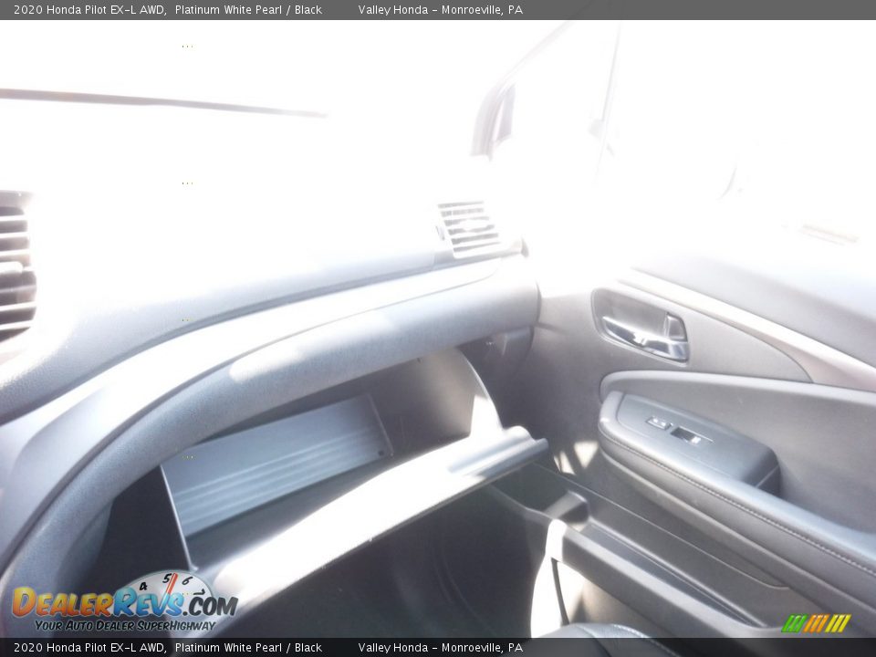 2020 Honda Pilot EX-L AWD Platinum White Pearl / Black Photo #33