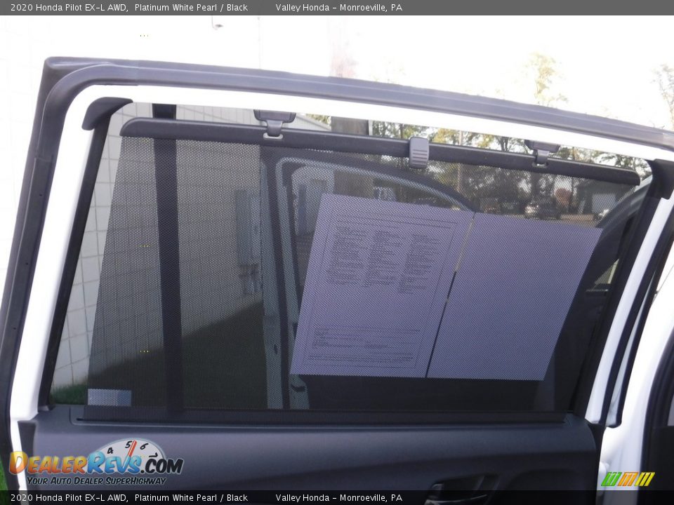 2020 Honda Pilot EX-L AWD Platinum White Pearl / Black Photo #34