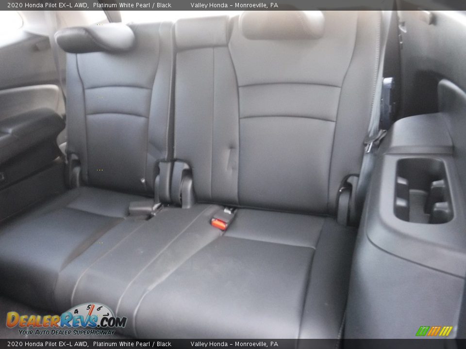 2020 Honda Pilot EX-L AWD Platinum White Pearl / Black Photo #35