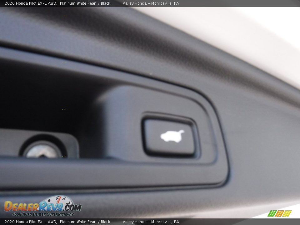 2020 Honda Pilot EX-L AWD Platinum White Pearl / Black Photo #36