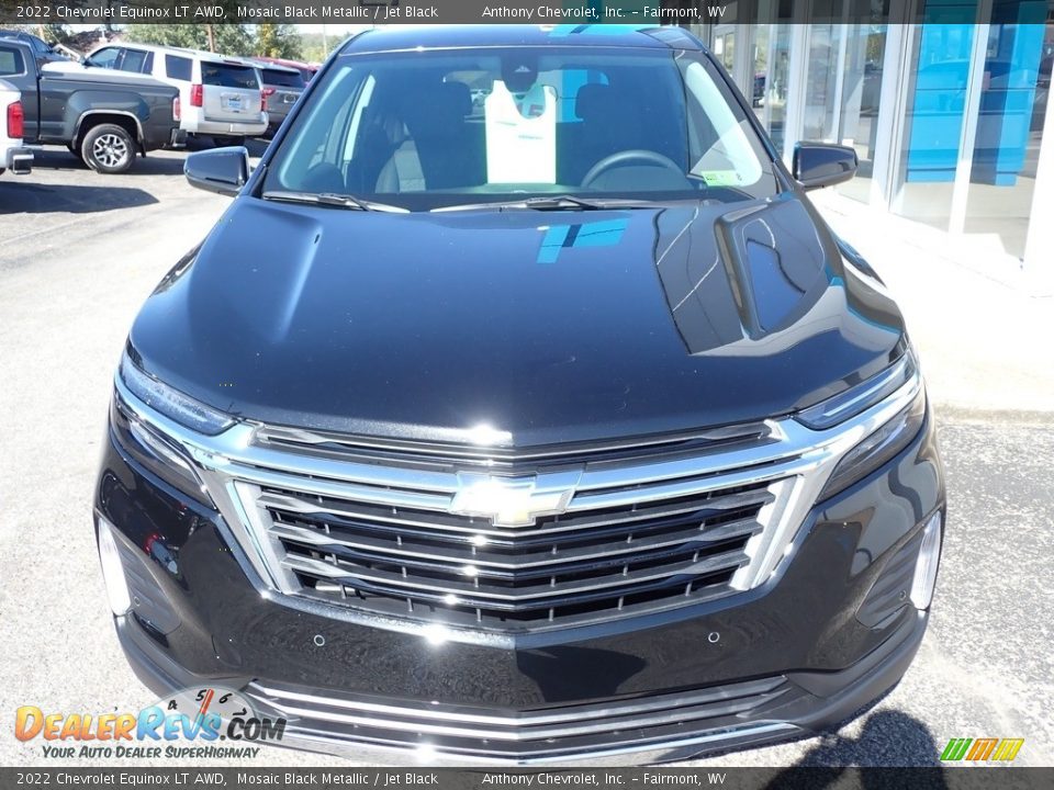 2022 Chevrolet Equinox LT AWD Mosaic Black Metallic / Jet Black Photo #9