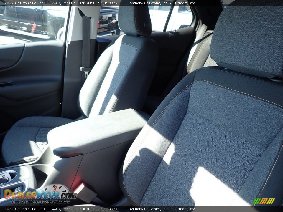 2022 Chevrolet Equinox LT AWD Mosaic Black Metallic / Jet Black Photo #11