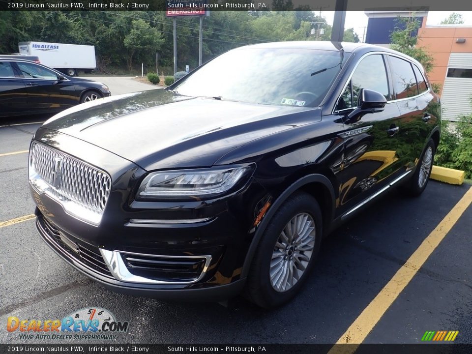 2019 Lincoln Nautilus FWD Infinite Black / Ebony Photo #1