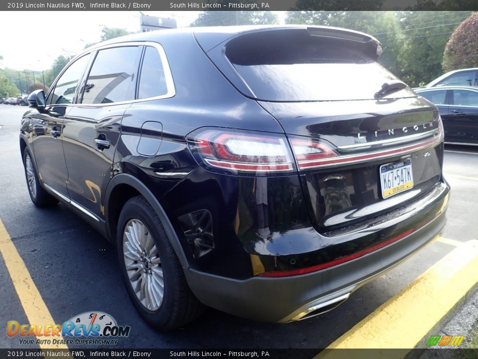 2019 Lincoln Nautilus FWD Infinite Black / Ebony Photo #2