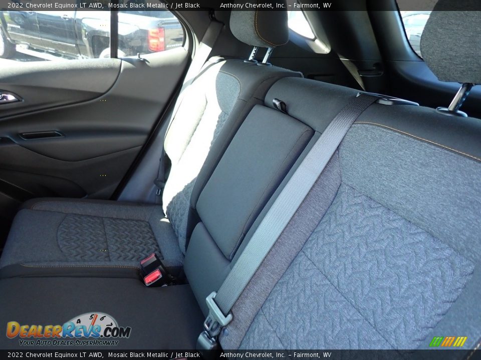 2022 Chevrolet Equinox LT AWD Mosaic Black Metallic / Jet Black Photo #12