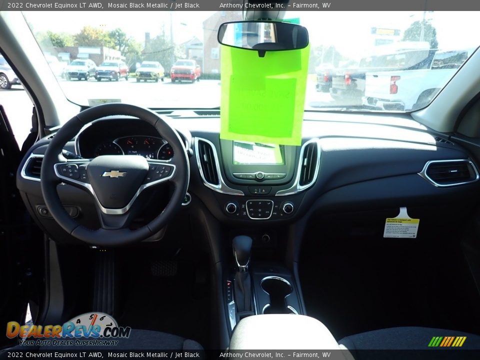 2022 Chevrolet Equinox LT AWD Mosaic Black Metallic / Jet Black Photo #13