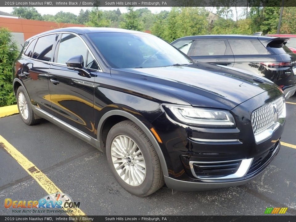 2019 Lincoln Nautilus FWD Infinite Black / Ebony Photo #4