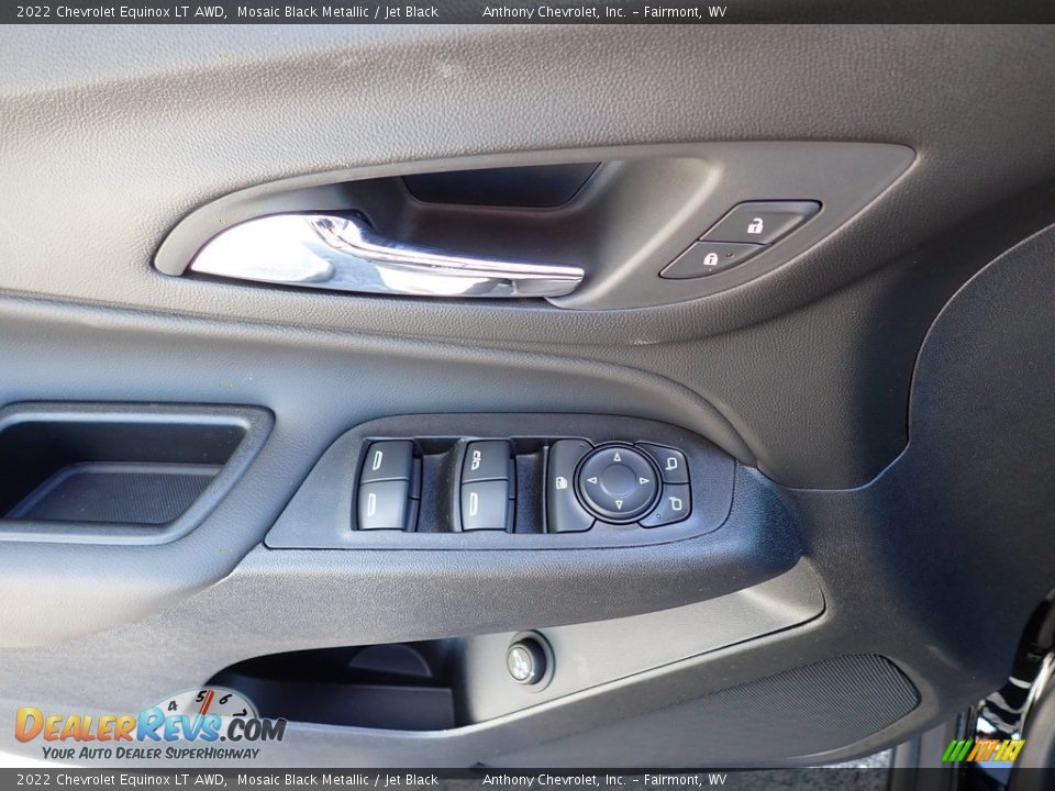 2022 Chevrolet Equinox LT AWD Mosaic Black Metallic / Jet Black Photo #14