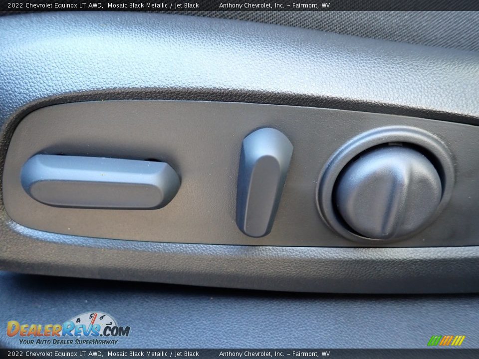 2022 Chevrolet Equinox LT AWD Mosaic Black Metallic / Jet Black Photo #16
