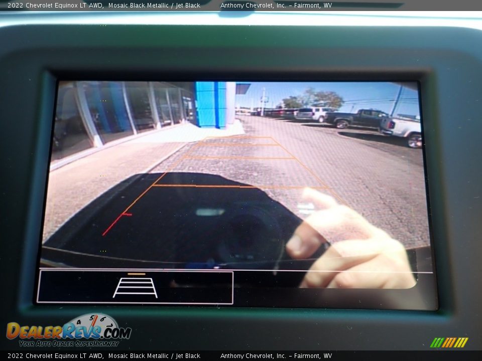 2022 Chevrolet Equinox LT AWD Mosaic Black Metallic / Jet Black Photo #19