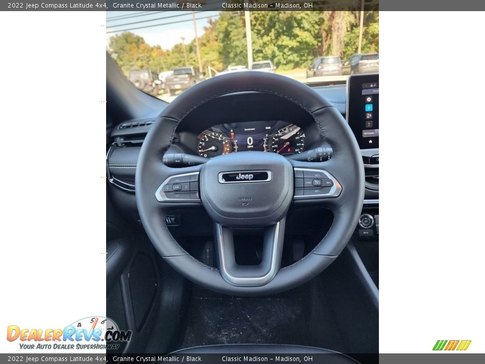 2022 Jeep Compass Latitude 4x4 Granite Crystal Metallic / Black Photo #5