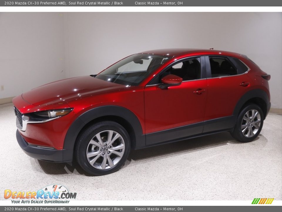 2020 Mazda CX-30 Preferred AWD Soul Red Crystal Metallic / Black Photo #3