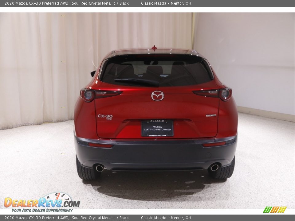 2020 Mazda CX-30 Preferred AWD Soul Red Crystal Metallic / Black Photo #17