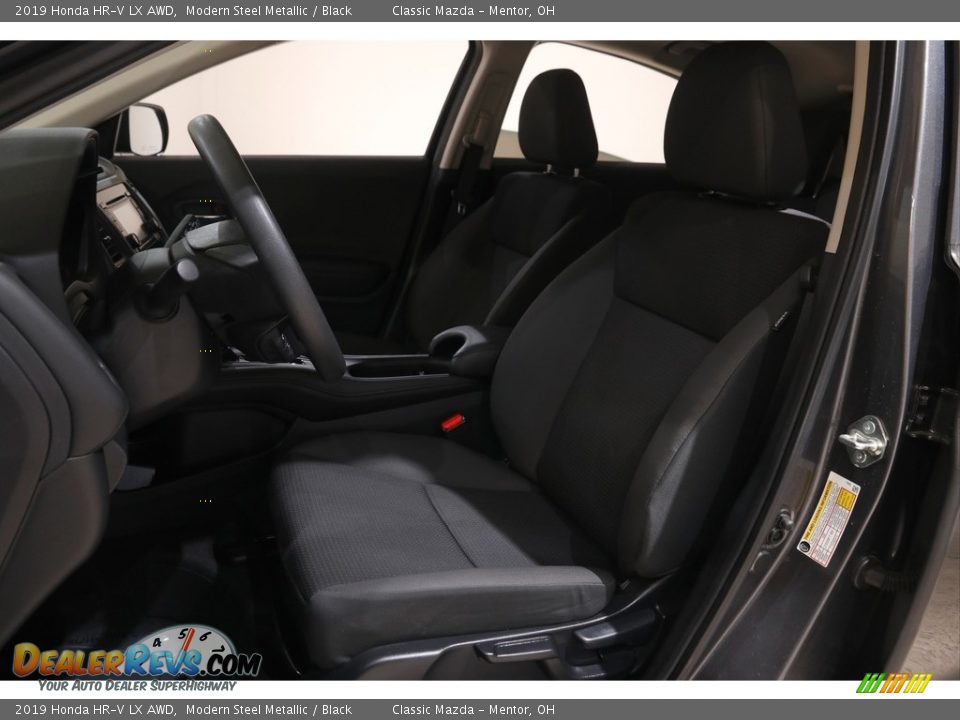 2019 Honda HR-V LX AWD Modern Steel Metallic / Black Photo #5