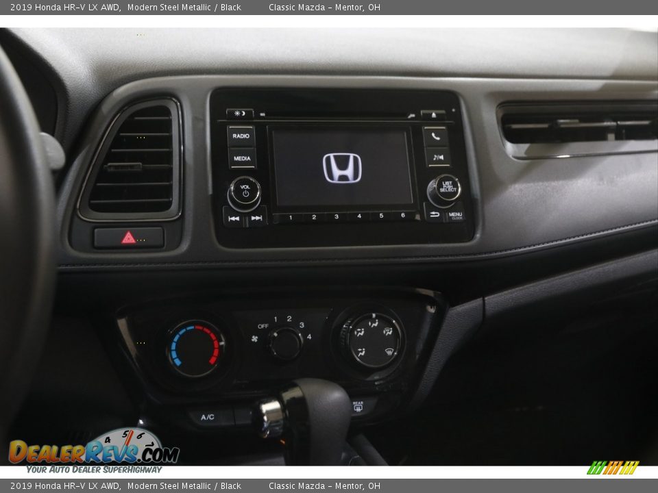 2019 Honda HR-V LX AWD Modern Steel Metallic / Black Photo #9