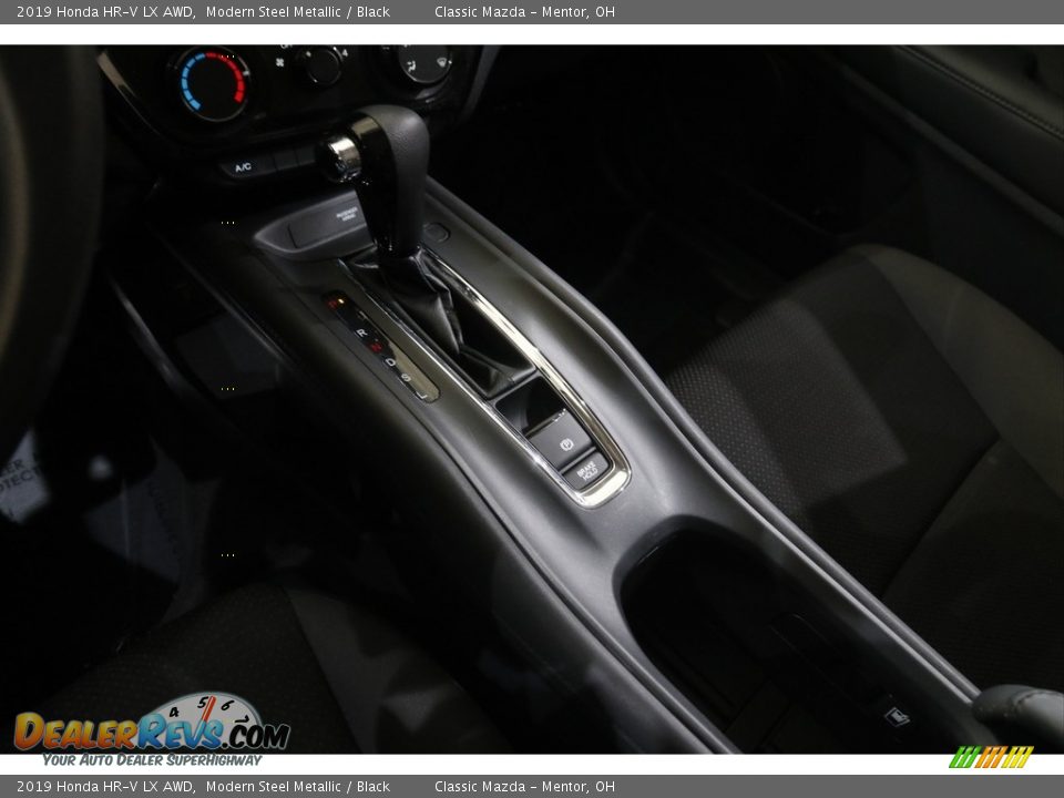 2019 Honda HR-V LX AWD Modern Steel Metallic / Black Photo #13