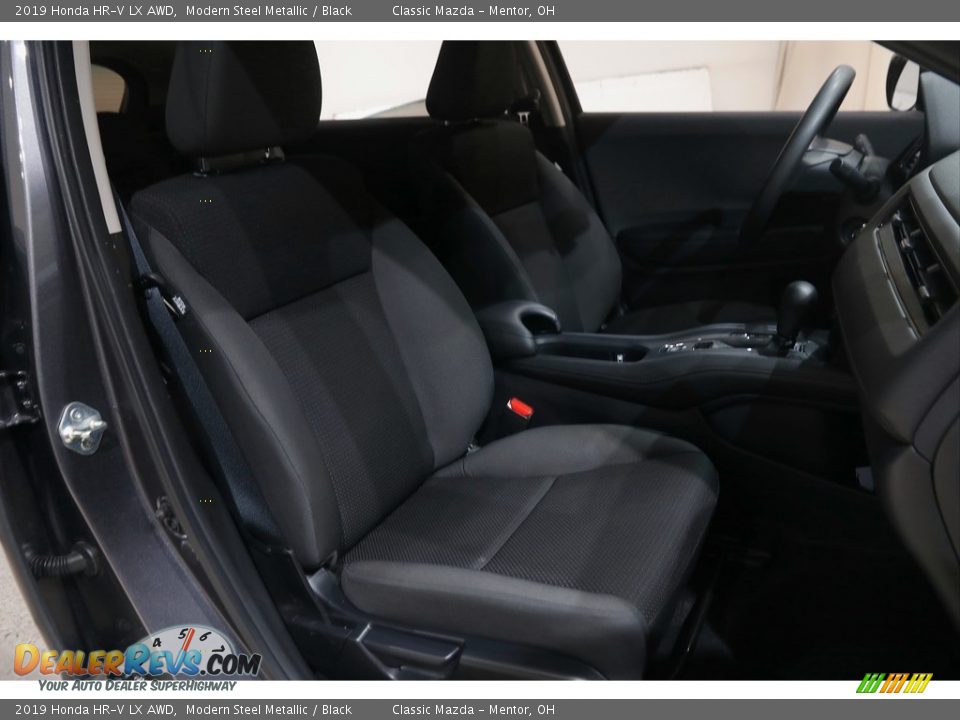 2019 Honda HR-V LX AWD Modern Steel Metallic / Black Photo #14