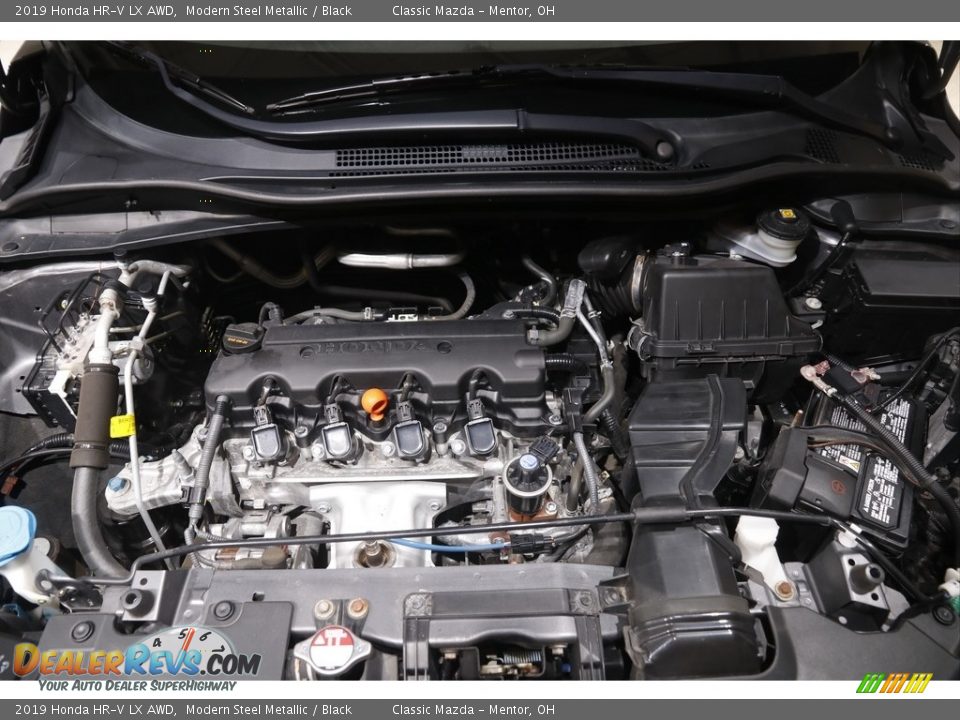 2019 Honda HR-V LX AWD Modern Steel Metallic / Black Photo #18