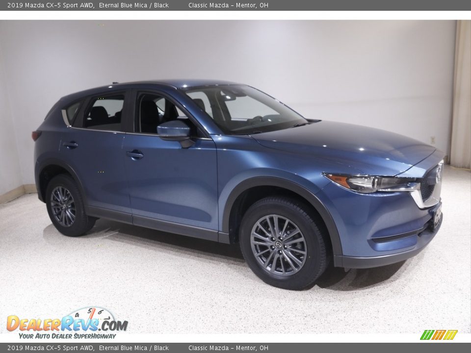 2019 Mazda CX-5 Sport AWD Eternal Blue Mica / Black Photo #1
