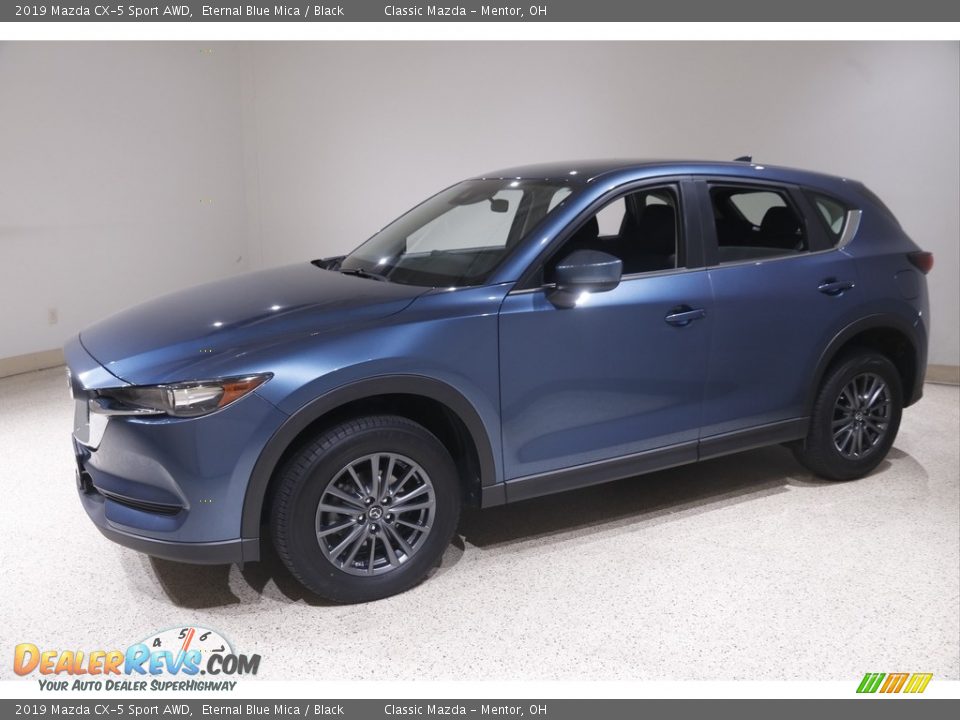 2019 Mazda CX-5 Sport AWD Eternal Blue Mica / Black Photo #3