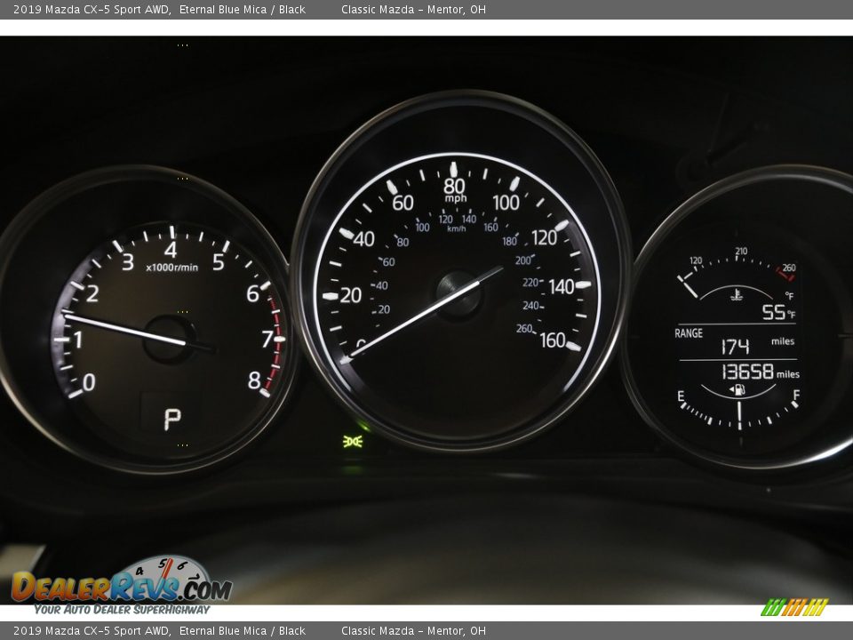 2019 Mazda CX-5 Sport AWD Eternal Blue Mica / Black Photo #8