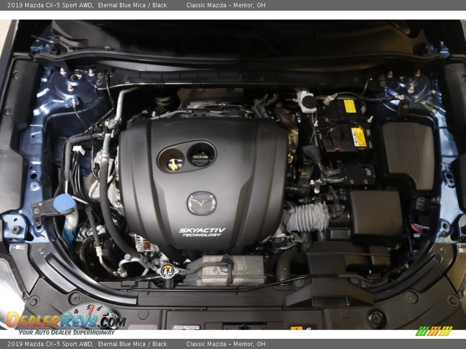 2019 Mazda CX-5 Sport AWD Eternal Blue Mica / Black Photo #17