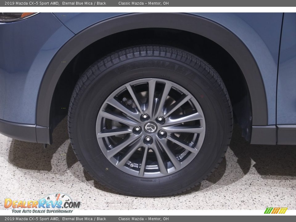 2019 Mazda CX-5 Sport AWD Eternal Blue Mica / Black Photo #18