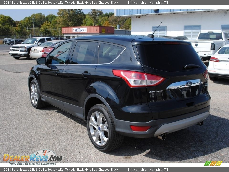 2013 Ford Escape SEL 2.0L EcoBoost 4WD Tuxedo Black Metallic / Charcoal Black Photo #3