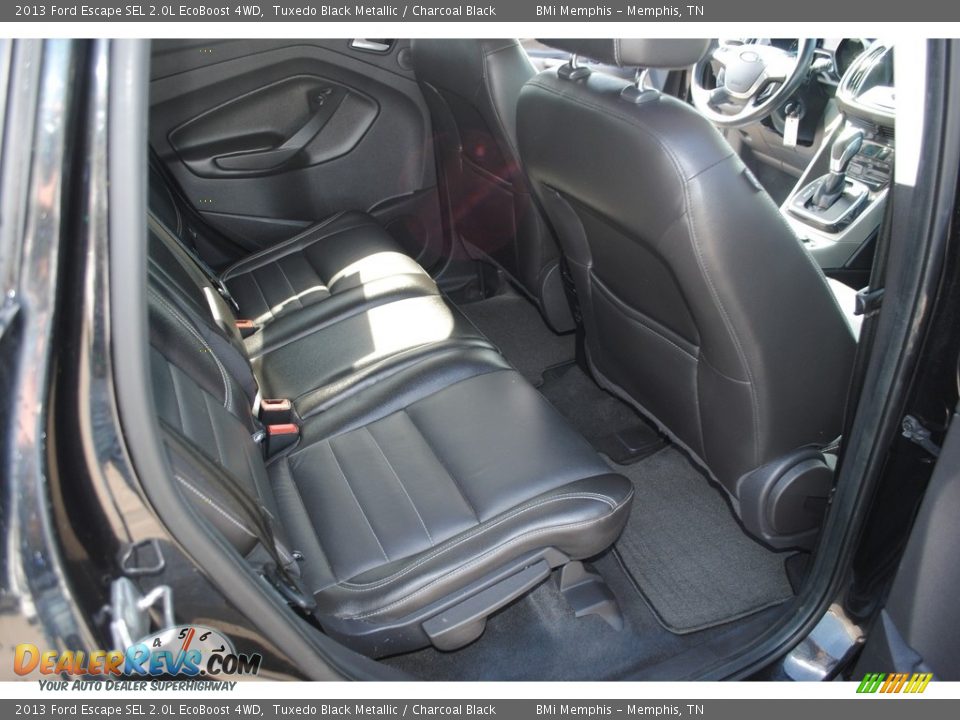 2013 Ford Escape SEL 2.0L EcoBoost 4WD Tuxedo Black Metallic / Charcoal Black Photo #27