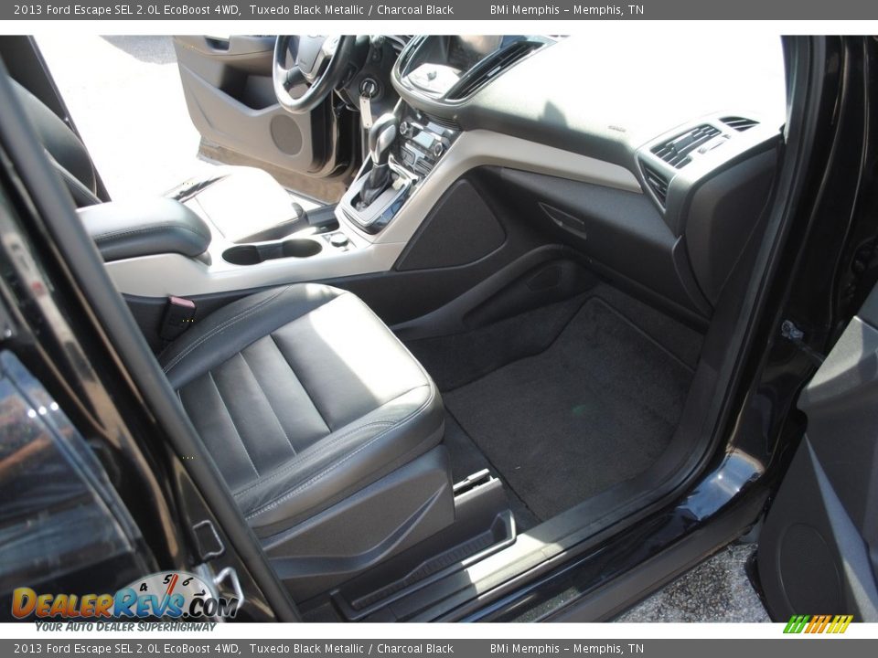 2013 Ford Escape SEL 2.0L EcoBoost 4WD Tuxedo Black Metallic / Charcoal Black Photo #29