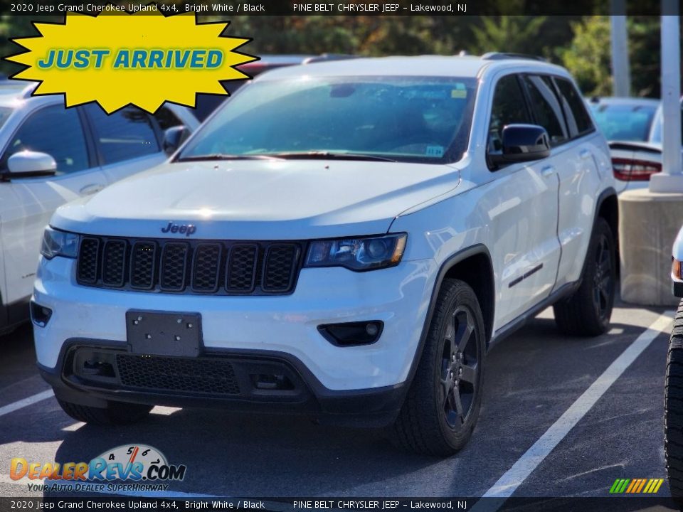 2020 Jeep Grand Cherokee Upland 4x4 Bright White / Black Photo #1