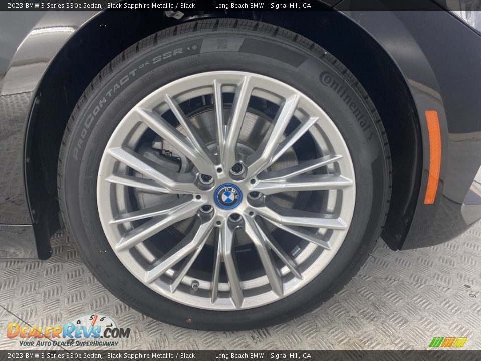 2023 BMW 3 Series 330e Sedan Black Sapphire Metallic / Black Photo #3