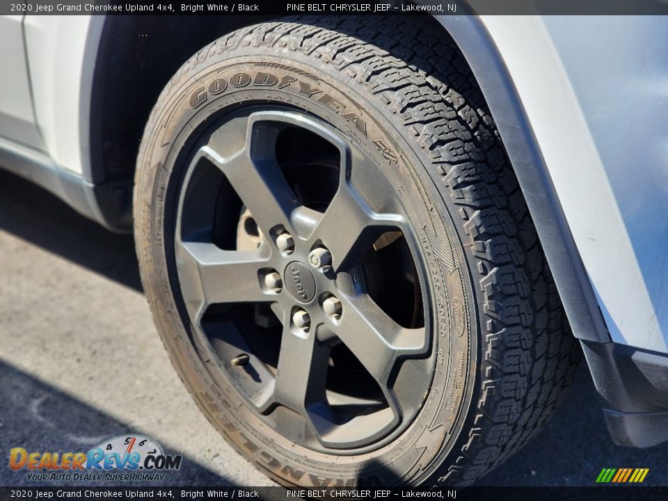 2020 Jeep Grand Cherokee Upland 4x4 Bright White / Black Photo #5