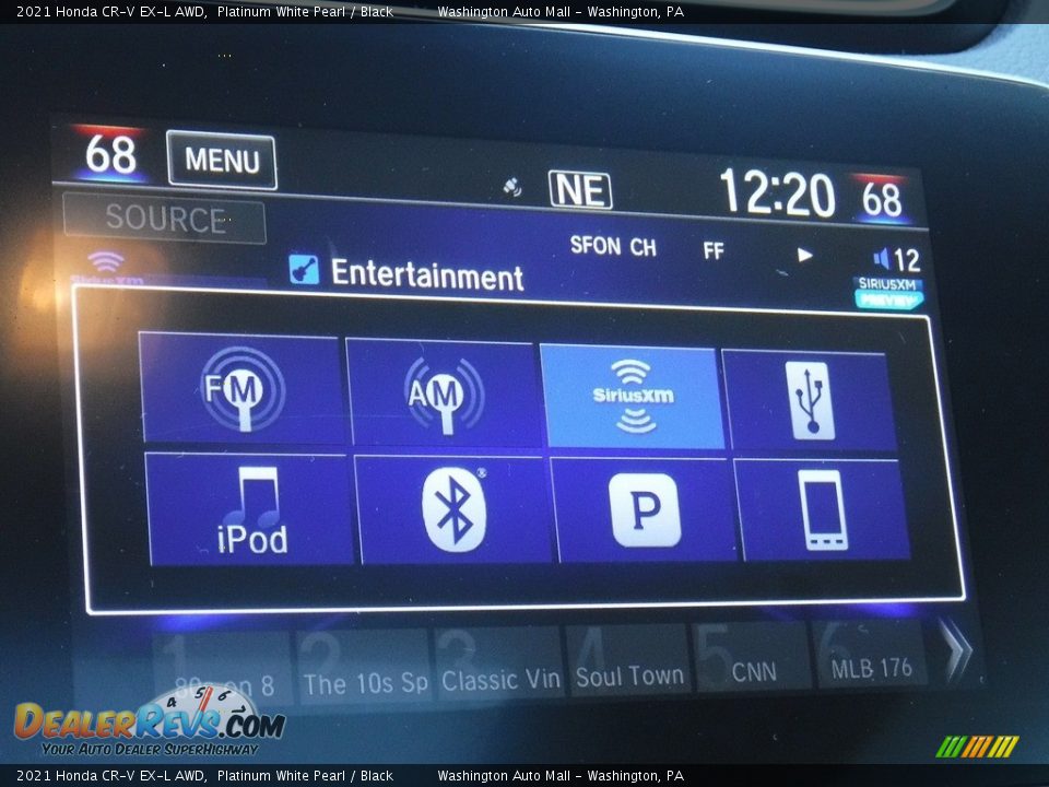 2021 Honda CR-V EX-L AWD Platinum White Pearl / Black Photo #5