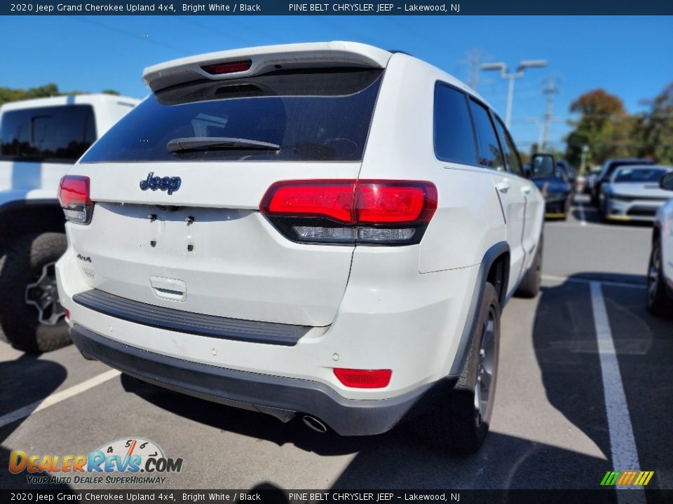 2020 Jeep Grand Cherokee Upland 4x4 Bright White / Black Photo #6