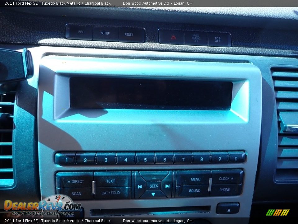 2011 Ford Flex SE Tuxedo Black Metallic / Charcoal Black Photo #9